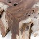 Classic Home Cypress Root Natural Square Coffee Table -4