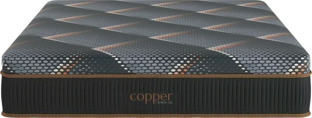 Spring Air® Copper 13.5" Hybrid Firm Smooth Top Full Mattress-3