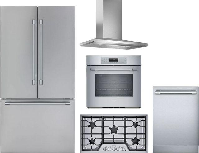 Thermador® 5 Piece Stainless Steel Kitchen Package -0