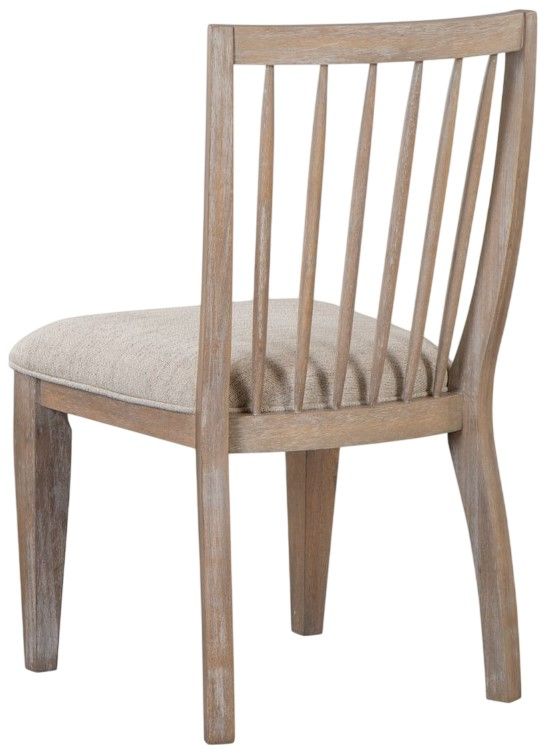 Magnussen Home® Ainsley Cerused Khaki Upholstered Chair-4