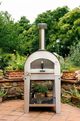 Fontana Forni Napoli 31" Gray Pizza Oven -4