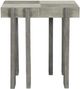 Bernhardt Foundations Dark Shale/Light Shale Side Table-1