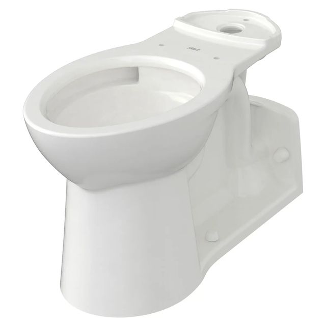 American Standard Yorkville White Pressure Assist Back Outlet Elongated EverClean® Bowl-1