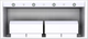 Vent-A-Hood® Designer Series 54" White Wall Mounted Range Hood-3