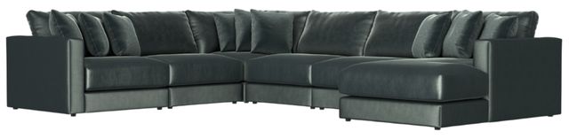 Jackson Furniture Remington 6-Piece Pine L-Shape Sectional and Chaise-0