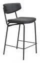 Zuo Modern Sharon Vintage Black Counter Chair-0