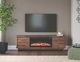 Signature Design by Ashley® Zadilyn Brown 72" TV Stand with Electric Fireplace-2