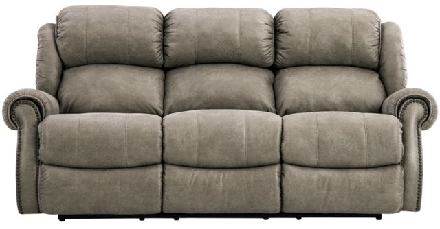 HomeStretch Durango Tan Manual Reclining Sofa-2