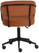 Linon Portland Caramel Office Chair-5