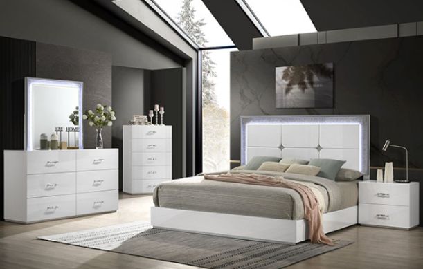 Furniture of America® Stoholm White Chest-1