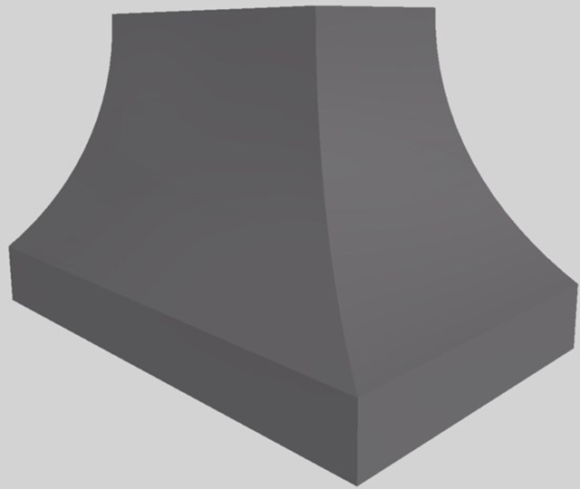 Vent-A-Hood® Designer Series 48" Gunsmoke Island Range Hood-3
