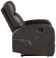 Homelegance® Allen Espresso Manual Reclining Chair-3
