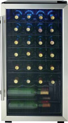 Danby® 18" Stainless Steel Freestanding Wine Cooler