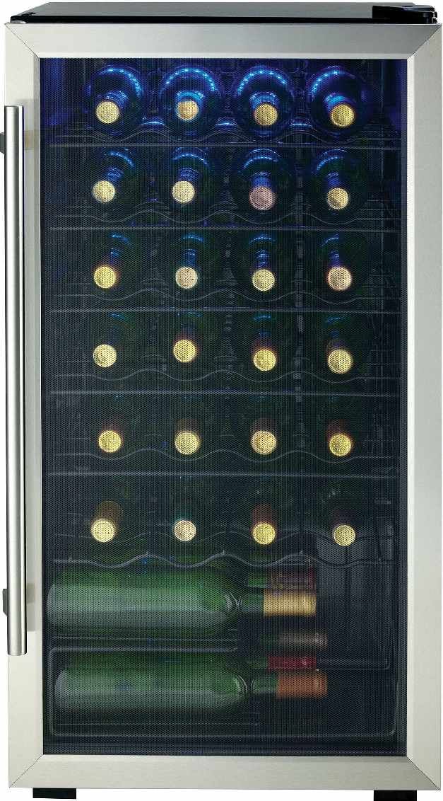 Danby® 18" Stainless Steel Freestanding Wine Cooler