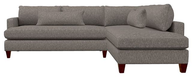 La-Z-Boy® Emric 2-Piece Onyx Right Arm Facing Chaise Sectional-1