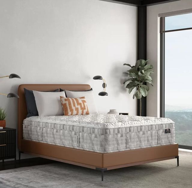 King Koil® Intimate Culver 15.25” Wrapped Coil Medium Euro Top Twin Mattress-1