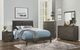 Mazin Furniture Edina Black/Dark Gray Queen Bed-3