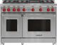 Wolf® 48" 6-Burners Stainless Steel Pro Style Liquid Propane Gas Range-0