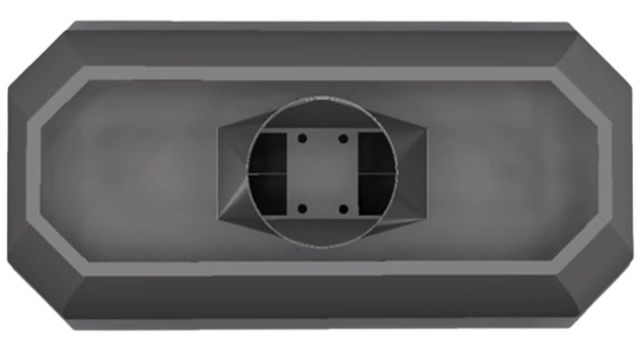 Vent-A-Hood® Designer Series 60" Gunsmoke Island Range Hood-2