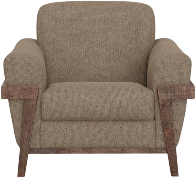 International Furniture Direct Loft Brown Brown Accent Chair-2