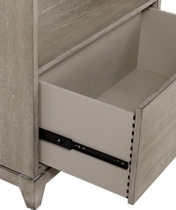Riverside Furniture Rafferty Pavestone Drawer Bookcase-3