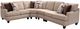 Craftmaster® 3-Piece Beige Sectional-1