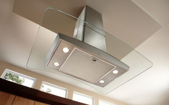 Broan Elite EI59 Series 36" Stainless Steel Island Range Hood -1