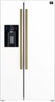 FORNO® Salerno Espresso 36" 20.0 Cu. Ft. White Side-by-Side Refrigerator-0