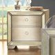 Furniture of America® Loraine Champagne Nightstand-1