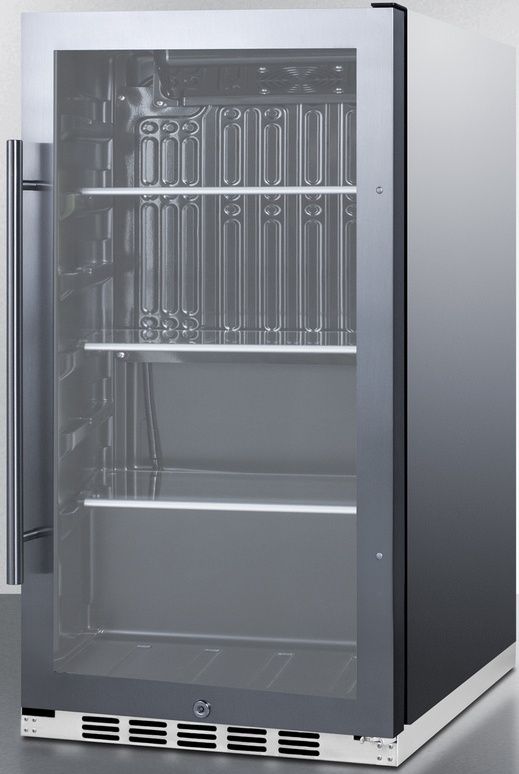 Summit® Commercial 3.1 Cu. Ft. Stainless Steel Beverage Center-2