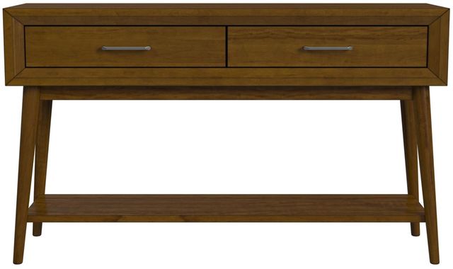 Elements International Santa Barbara Walnut Sofa Table-2