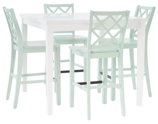 Powell® Maui 5-Piece Mint Counter Dining Set-0