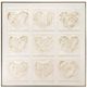 Classy Living Timeless Textured Whisper Hearts Wall Art-0