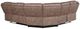 ACME Furniture Dollum 3-Piece Two-Tone Chocolate Manual Reclining Sectional-4