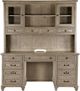 Magnussen Home® Lancaster 2-Piece Dovetail Gray Credenza and Hutch Set-2