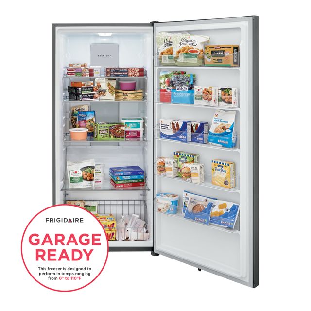 Frigidaire® 20 Cu. Ft. Carbon Upright Freezer-4