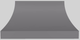Vent-A-Hood® Designer Series 60" Gunsmoke Wall Mounted Range Hood-0