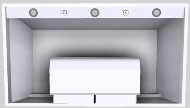 Vent-A-Hood® Designer Series 42" White Wall Mounted Range Hood-1