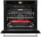 KitchenAid® 30" Black Stainless Steel with PrintShield™ Finish Smart Electric Built In Single Oven-2