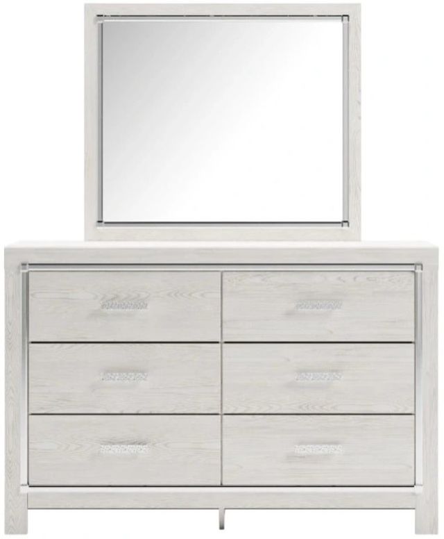 Signature Design by Ashley® Altyra White Dresser and Mirror-1