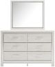 Signature Design by Ashley® Altyra White Dresser and Mirror-1