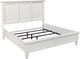 aspenhome® Cambridge White California King Panel Bed-1