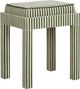 TOV Furniture Kora Green Stripes Accent Stool-0