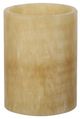 A & B Home Brown Faux Pillar Candle-0
