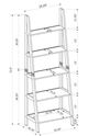 Linon Rossland Espresso Bookshelf-2