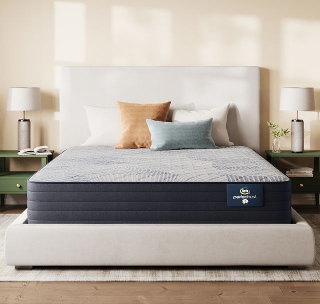 Serta® Perfect Rest Cedar Glen 12" Innerspring Firm Tight Top Twin Mattress-1