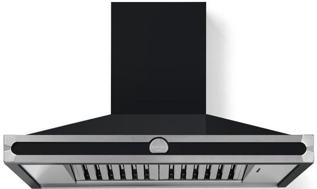 La Cornue CornuFé 110 43" Matte Black Wall Mounted Chimney Hood-0