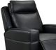 Leather Italia™ Royce Valley Black Power Glider Recliner-1