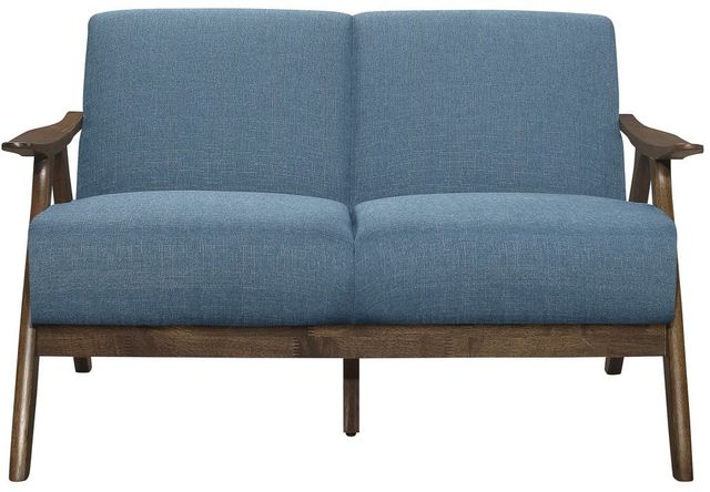 Mazin Furniture Damala Blue Loveseat-1