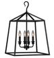 Forty West Darby Black 4-Light Pendant-0